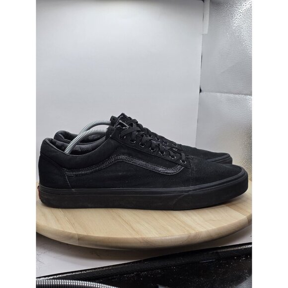 Vans Old Skool Core Classic Skateboarding Shoes Black Mens Size 13 - Picture 3 of 9